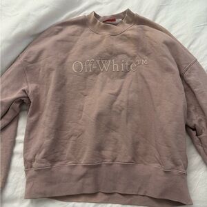 Off-White Women's Pink Sweater